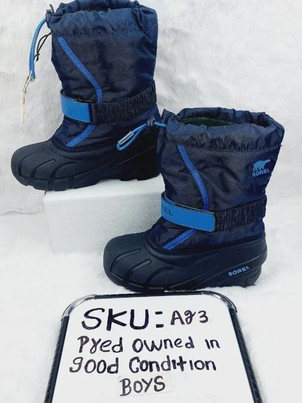 Sorel boy navy